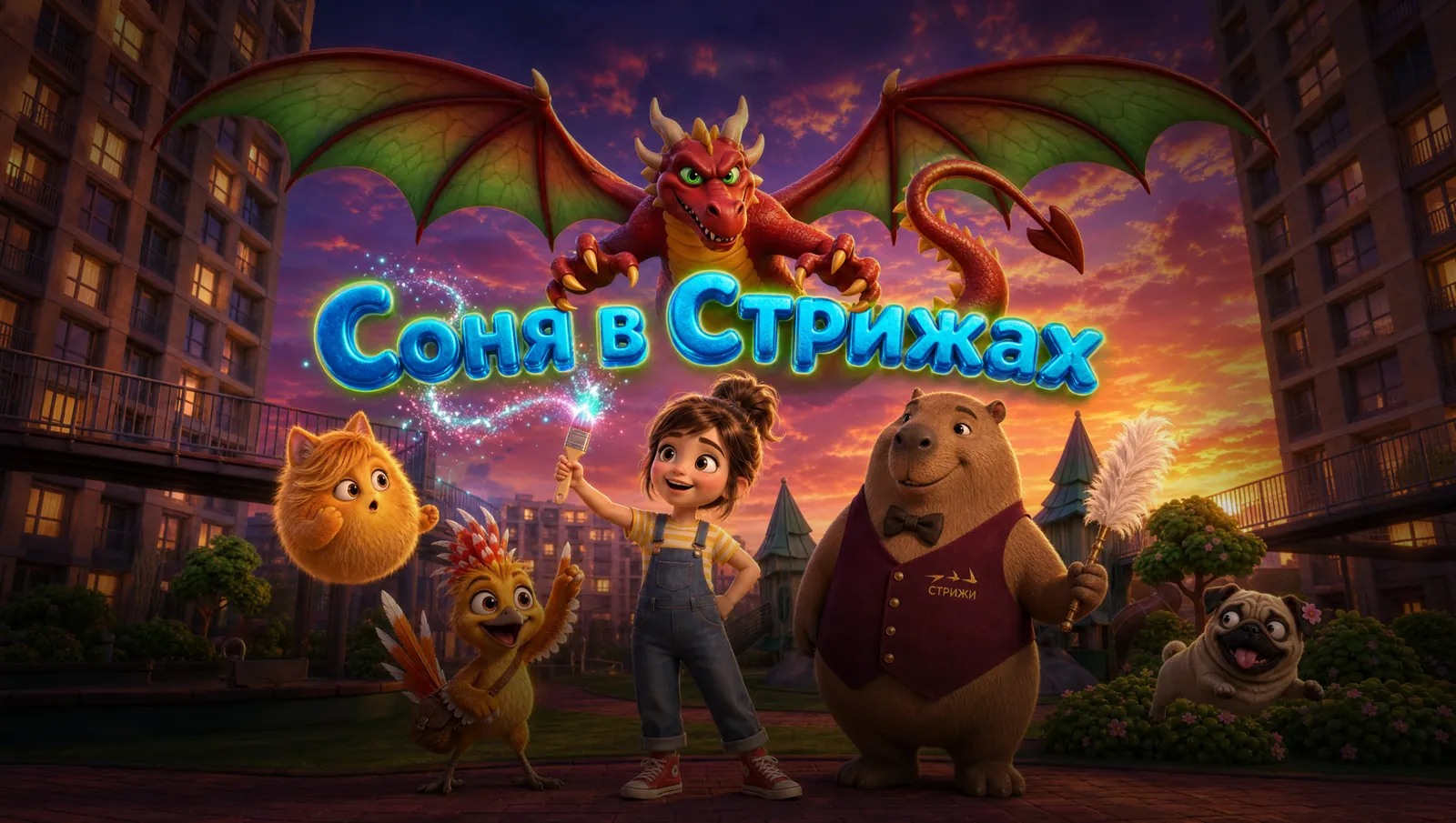 Соня в Стрижах — Соня, дракон и её друзья